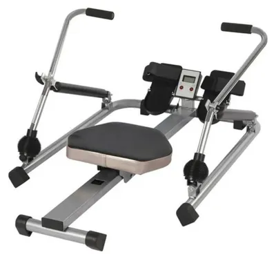 Immagine prodotto di Vogatore idraulico - Allenamento a casa - Display LCD - Funzionamento silenzioso - Allenamento completo - Senza regolazione della resistenza - Non pieghevole - Senza Bluetooth
