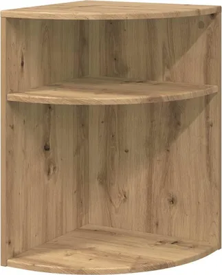Zdjęcie produktu dla vidaXL Stolik boczny dębowy Artisan 39,7 x 39,7 x 60 cm materiał drewnopochodny