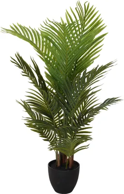 Produktbild von Kunstliche Palmenpflanze - grun - im Topf - 94 cm