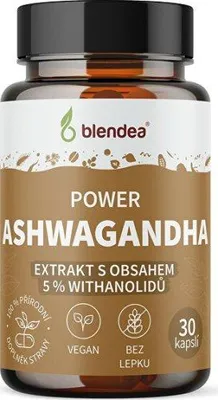 Obrázek produktu pro Blendea Ashwagandha extrakt 30 kapslí