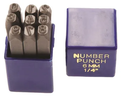 Produktbild von BGS 3028 Einschlagzahlen, 2,5 mm