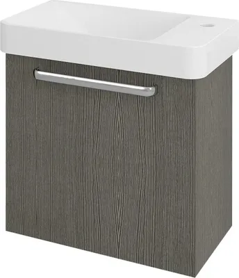 Image de LATUS VIII Armoire basse 45x50x23cm, Silbereiche