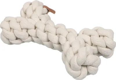 Produktbild von D&D Hundespielzeug Dente Knochen Spielseil beige, Größe: S