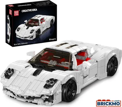 Produktbild von Mould King Italienisches Hypercar + Vierfachauspuff 10196
