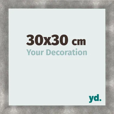 Image de Cadre photo, 30x30 cm, métal vintage, MDF, Pisa