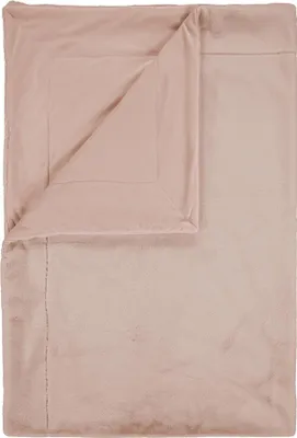 Produktbild von Essenza Plaid Furry Farbe Rose Größe 150x200