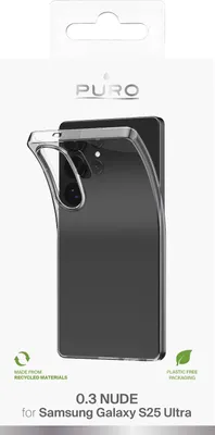Zdjęcie produktu dla PURO 03 Nude, Pokrowiec, Samsung, Galaxy S25 Ultra, 17,5 cm (6.9"), Przezroczysty