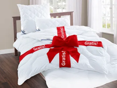 Produktbild von BeCo 2 für 1 Microfaser Bettdecke mit GRATIS Sommerbettdecke in der bestellten Größe - Größe BW: 155 x 220 cm, Art BW: leicht