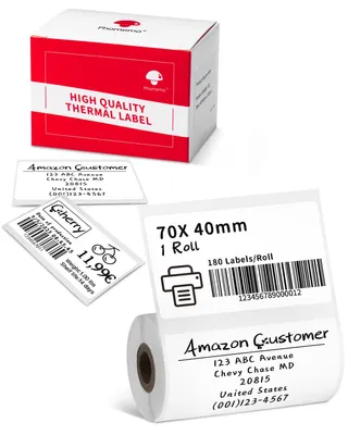 Productafbeelding van Phomemo thermische etiketten voor de M220, M250, M221 en M421 etikettendrukker