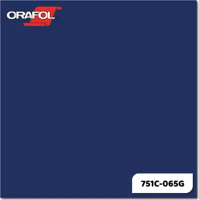 Produktbild von Plotterfolie ORACAL 751C-065G Kobaltblau glänzend 31,5 x 20 cm