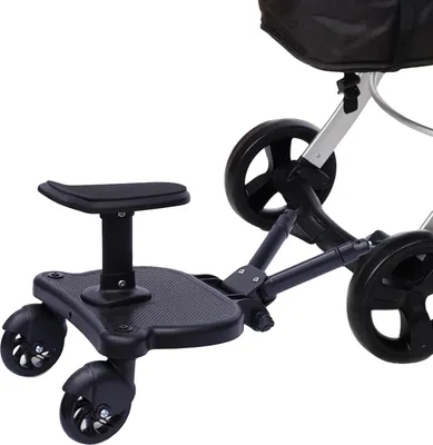 Produktbild von Kindersitztrage, abnehmbarer Sitz, verstellbares Design, schwarz