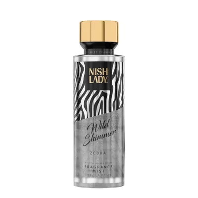 Produktbild von NishLady Wild Shimmer Zebra 260ml – Duftspray
