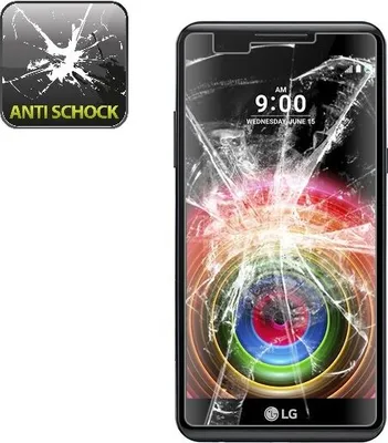 Produktbild von 3x Panzerfolie für LG X Power ANTI-SCHOCK Displayschutzfolie Displayfolie KLAR