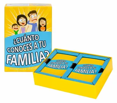 Immagine prodotto di Spagnolo Quanto conosci la tua famiglia? Gioco da tavolo