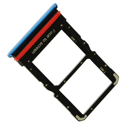 Produktbild von Xiaomi Mi 10 lite Sim Karten Halter Tray Fach (Blue), Blau