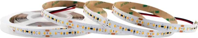 Produktbild von SMD LED Streifen 12 mm – 128 LEDs/m, 24V, 22 W/m, 3620 lm/m, 5m – Neutralweiß 4000K, CRI größer als 93, IP20, spannungsstabil bis 10 m