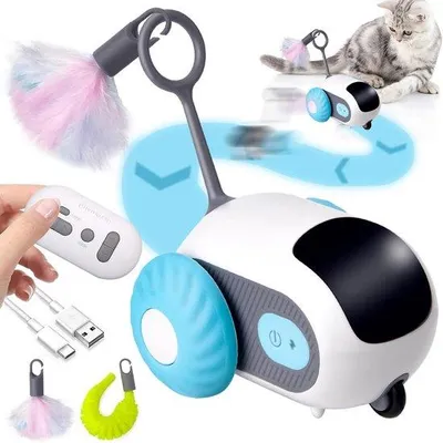Obrázek produktu pro Interaktivní hračka pro kočky, pro vnitřní použití, dobíjecí přes USB