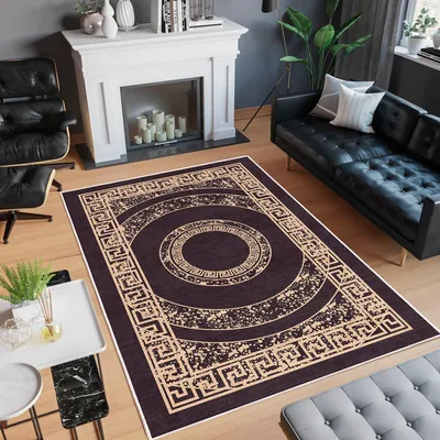 Produktbild von Conceptum Hypnose, Woobtny0238, Teppich, Weinrot, 200 x 300 cm