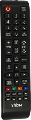 Produktbild von vhbw Fernbedienung kompatibel mit Samsung UE65NU7100, UE65NU7090UXZT, UE65NU6025KXXC, UE65MU8009TXZG, UE65MU9000 Fernseher, TV - Ersatzfernbedienung