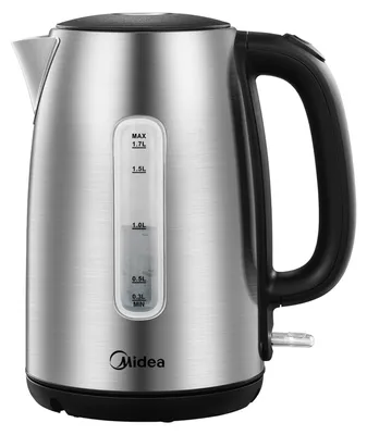 Zdjęcie produktu dla Midea MK-17S30A2, 1,7 l, 2200 W, Stal nierdzewna, Stal nierdzewna, Wskaźnik poziomu wody