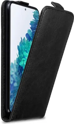 Image de Cadorabo Housse pour Samsung Galaxy S20 FE Housse de protection en noir Flip Etui Housse de téléphone portable Case Cover