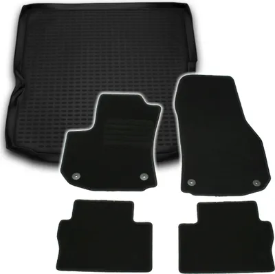 Produktbild von Gummi-Kofferraumwanne + Fußmatten Set für Opel Zafira B, Bj. 7/2005-12/2011