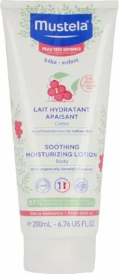Obrázek produktu pro Mustela Bébé Soothing Moisturizing Lotion hydratační tělové mléko pro citlivou pleť 200 ml