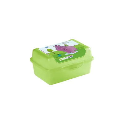 Produktbild von keeeper Deco-Box "olek" HIPPO lime 0.35 Liter, micro