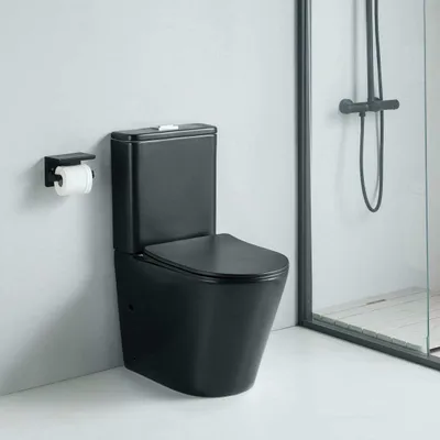 Produktbild von Modernes Keramik Stand-WC CIPOLI schwarz