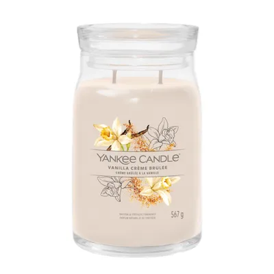 Image de Yankee Candle Vanilla Crème Brûlée Signature Large Jar 567 g