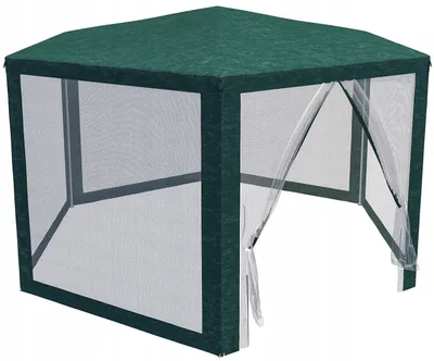 Image de Tente de jardin Pavillon commercial 6 parois Avec moustiquaire Gazebo Pour la terrasse du jardin