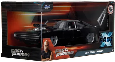Produktbild von Jada Toys Fast & Furious 1970 Dodge, Oldtimer-Modell, Vormontiert, 1:25, Dodge, Unisex, Metall