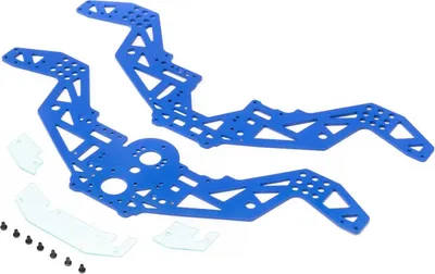 Produktbild von Losi Chassis Plate Set Blue: Mini LMT