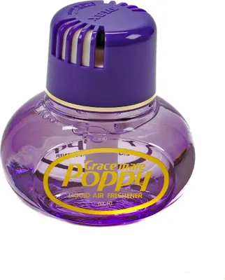 Produktbild von Original Poppy Lufterfrischer, mit Klebepad, Inhalt 150 ml, für Heim, LKW, PKW, Boot, Wohnmobil, Büro, Duftnote Lavendel