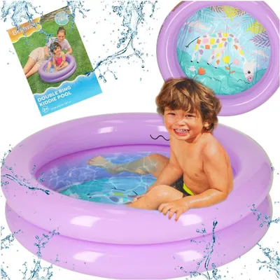 Produktbild von BESTWAY 51061 Kinderplanschbecken 61cm lila