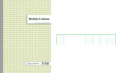 Immagine prodotto di EXACOMPTA libro dei moduli 4 colonne, 297 x 210 mm
