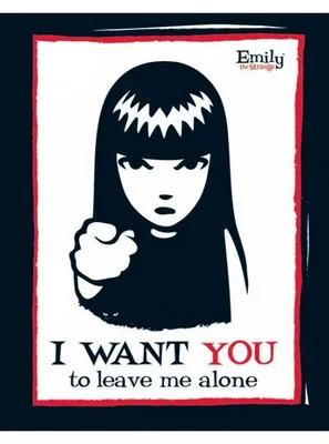 Immagine prodotto di EMILY THE STRANGE - I Want You - 40x50 cm - Poster