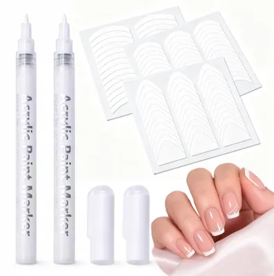 Imagen del producto de Juego de pinceles para uñas de acrílico, con 6 pinceles