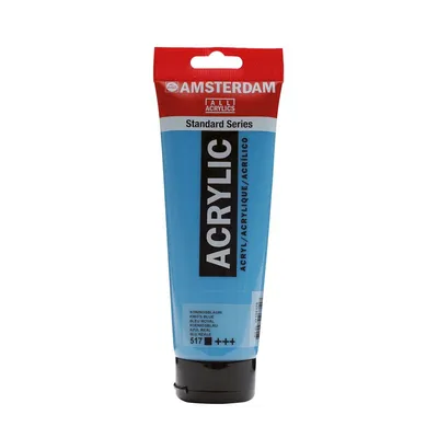 Obrázok produktu pre Amsterdam 17095172, Modrá, Akrylová farba, Tekutina a gél, 120 ml