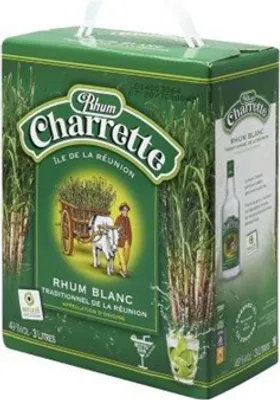 Produktbild von Wein Rhum Charrette Blanc 49° 3L