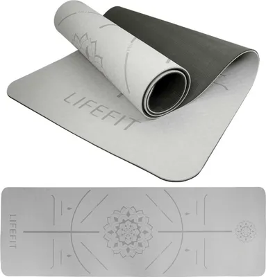 Image de LIFEFIT Tapis de yoga RELAX DUO, 183x58x0,6cm, noir