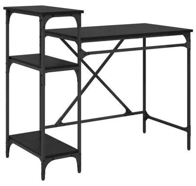 Obrázek produktu pro vidaXL Psací stůl vzhled černého dubu 105 x 50 x 90 cm