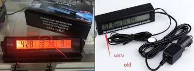 Produktbild von Apt Ag97B Teploměr Hodinový Voltmetr 3V1