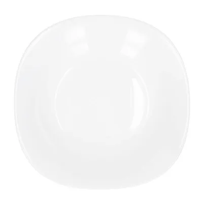 Produktbild von 24x Teller Weiß Tief Servierplatte Essen Speisen Untersetzer Geschirr Tisch Neu