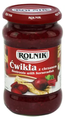 Zdjęcie produktu dla Ćwikła z chrzanem 370 ml Rolnik