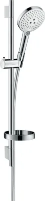 Image de Hansgrohe Brausenset Raindance Select S 120 Unica S Puro 650mm Weiss / Chrom