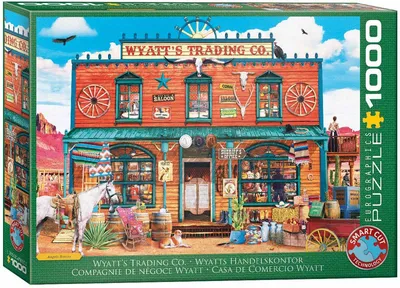 Produktbild von Eurographics Puzzle Western Gemischtwarenladen, 1000 Teile, 68 x 48 cm, 6000-6065