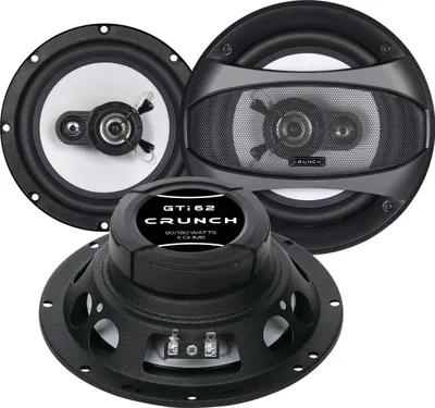 Image de CRUNCH KOAX 16,5 cm GTI-62 Jeu d'enceintes auto 180 watts pour voiture
