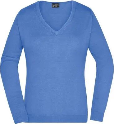 Produktbild von Klassischer Baumwoll-Pullover glacier-blue, Gr. XL