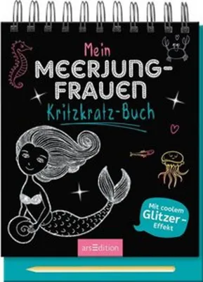 Produktbild von Mein Meerjungfrauen-Kritzkratz-Buch